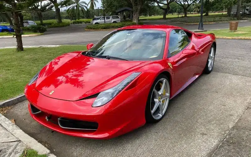 lease a ferrari for your wedding in Manila