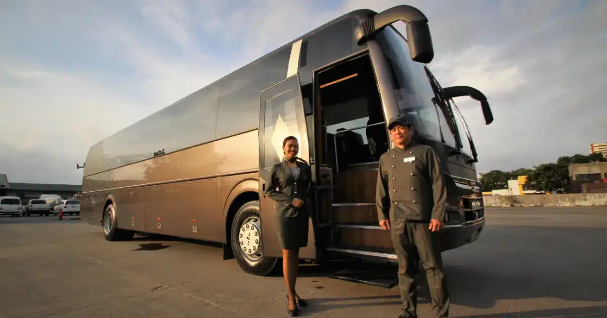 Luxury Bus For Rent Manila - LXV Cars